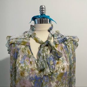 ZIMMERMANN Silk Chiffon Maxi Dress